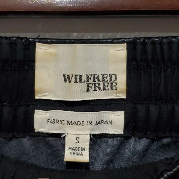 Wilfred Free Faux Leather High Rise Pants with Elastic Waist Size S - Picture 4 of 10